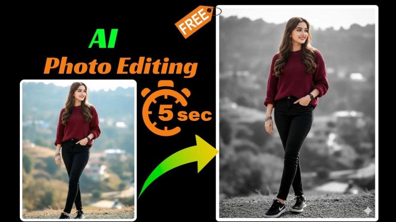 Photo into a Stunning Selective Color Cinematic Masterpiece in Seconds – Keep Subject Vibrant, Background Black & White