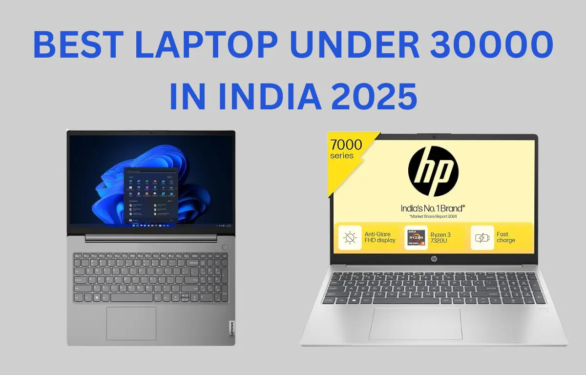 Best Laptop Under 30000 in India 2025 Great options in budget